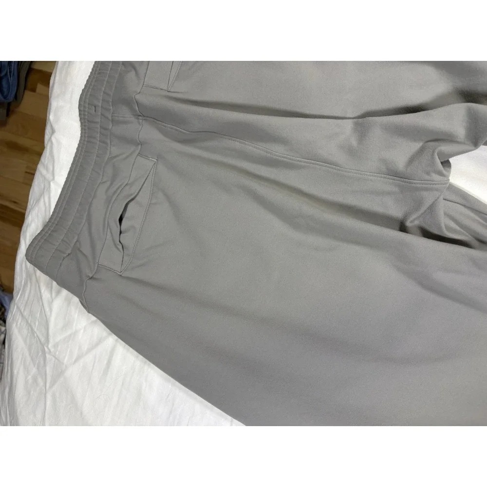 Public Rec Pants Men 36x32 Gray Daymaker Joggers Performance Drawstring Stretch